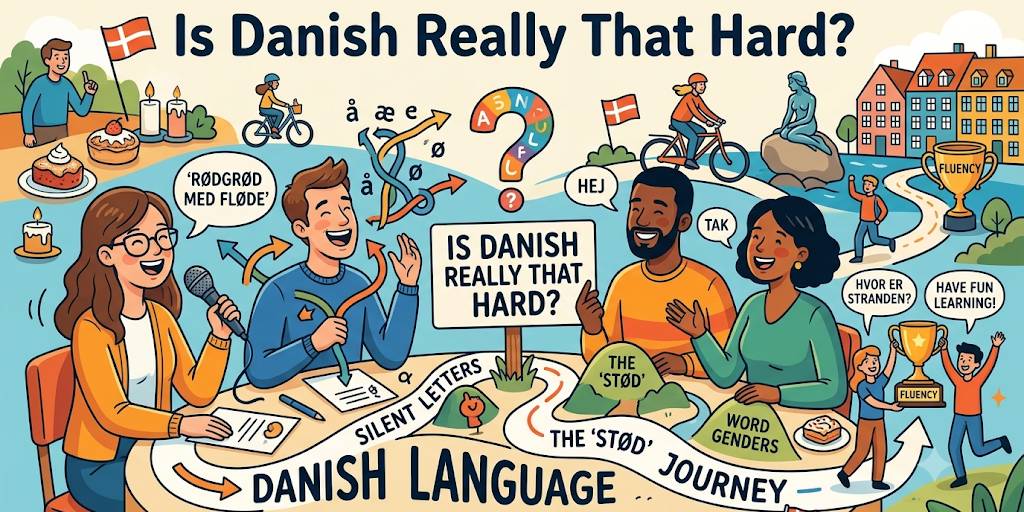 Do you know why Danish is difficult even for natives?